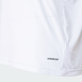 Camiseta OWN The Run 3 Listras - Branco