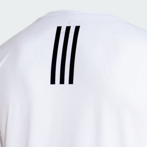 Camiseta OWN The Run 3 Listras - Branco