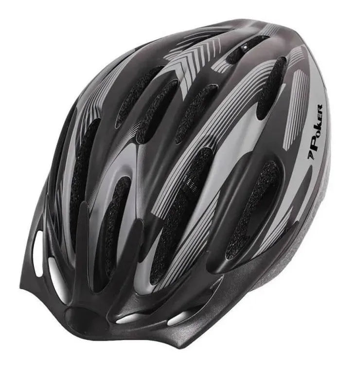 Capacete Bike Out Mold Windstorm Poker - PRETO