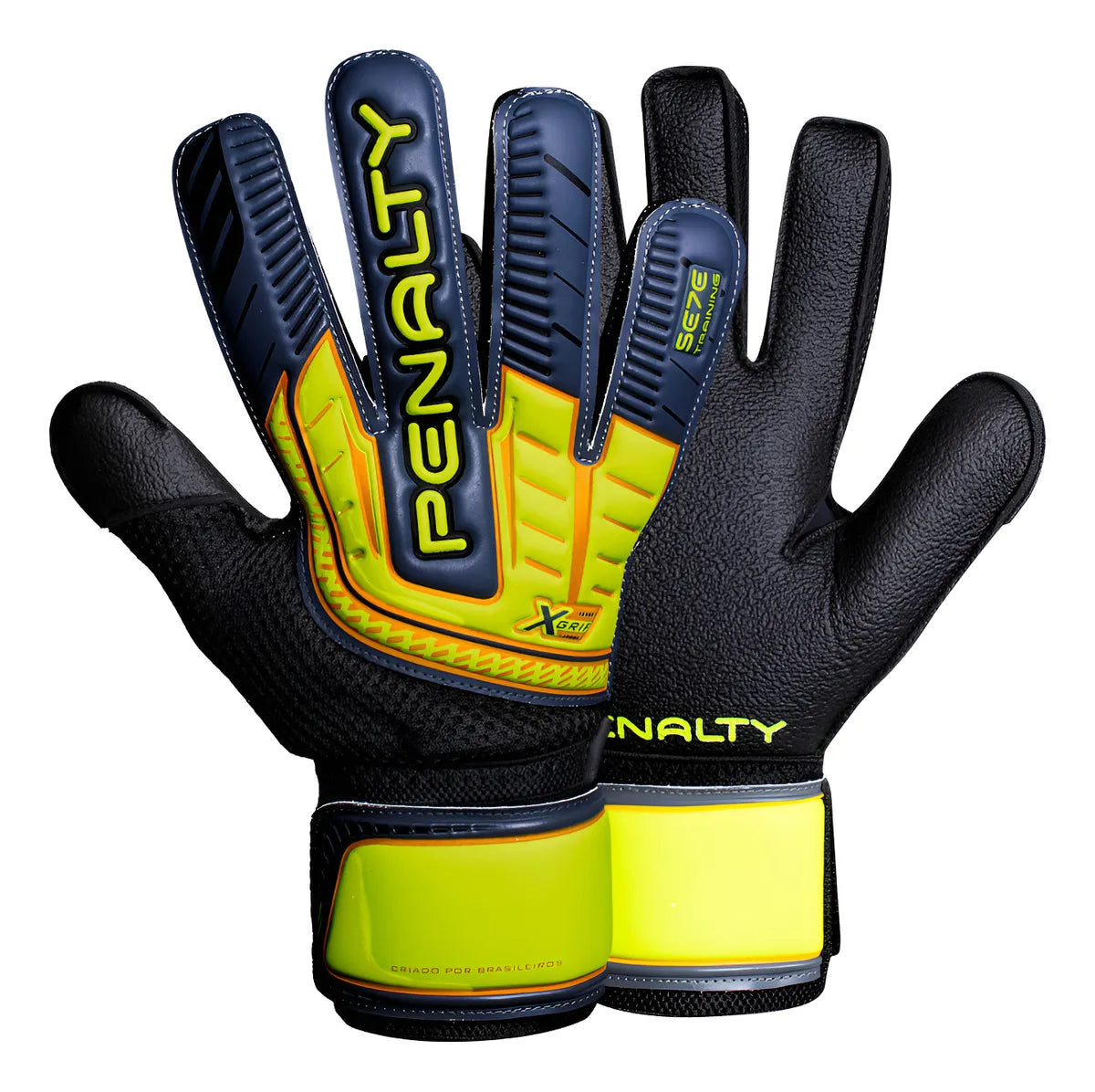 Luva De Goleiro Penalty Se7e Training X - AMARELO