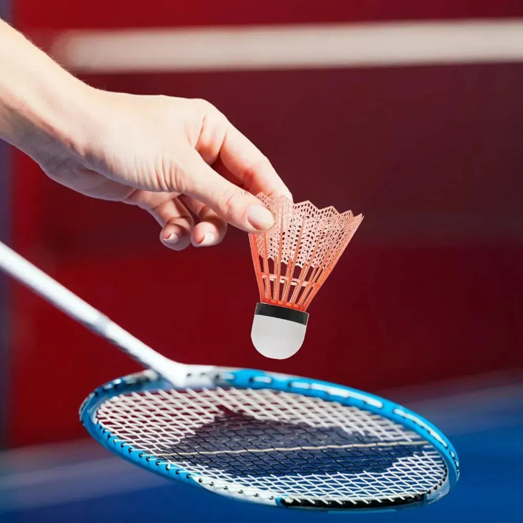 Kit Com 6 Petecas De Badminton