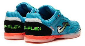 Chuteira Society Joma Oficial Top Flex - AZUL TURQUESA