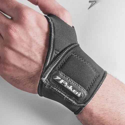 Munhequeira Neoprene Power 3mm Preta
