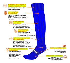 Meião Profissional Kanxa - BRANCO