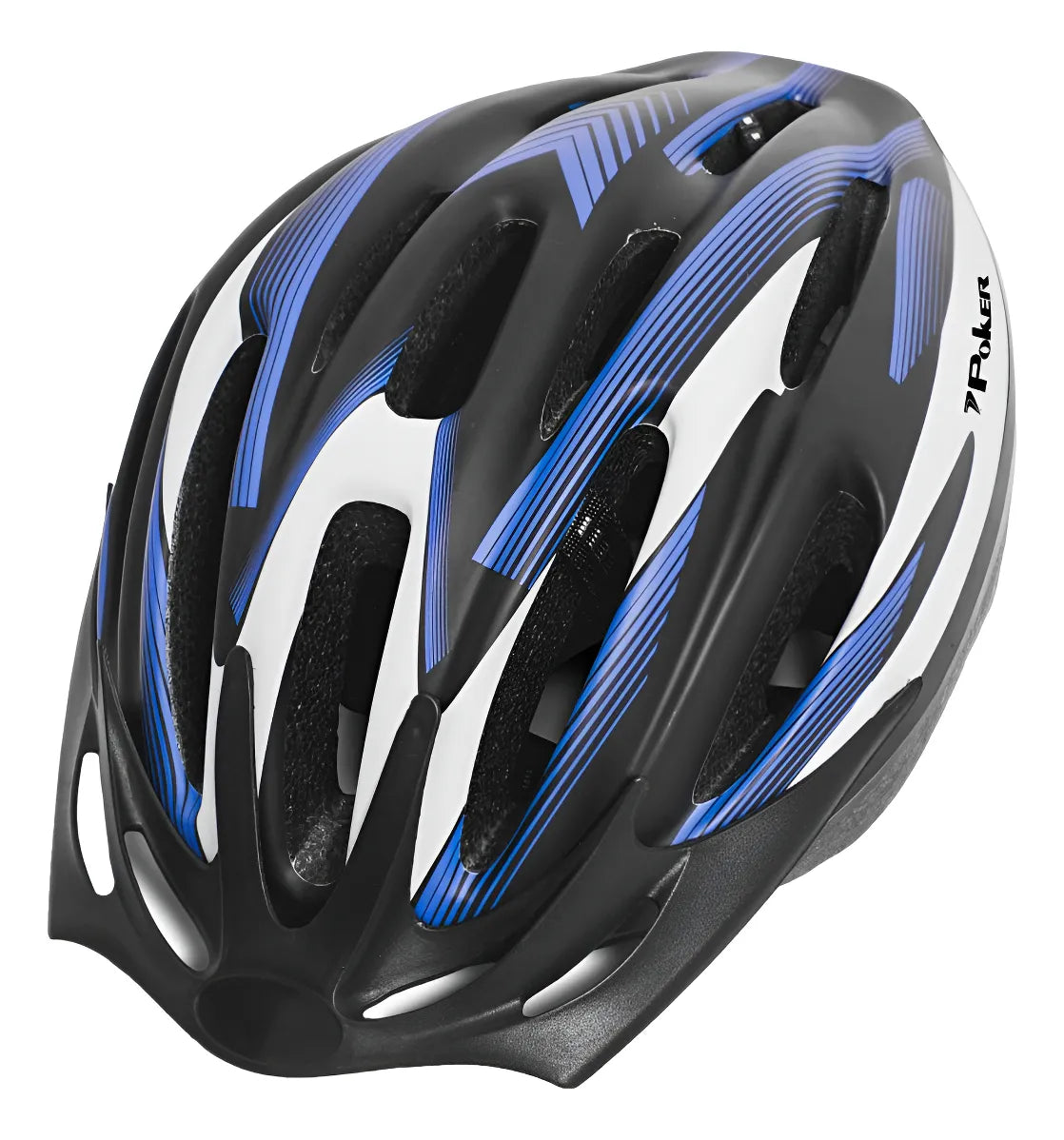Capacete Bike Out Mold Windstorm Poker - AZUL