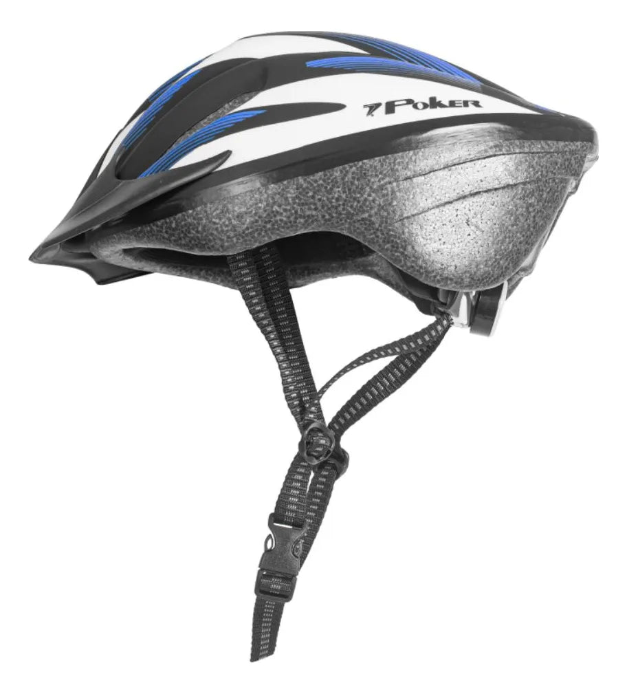 Capacete Bike Out Mold Windstorm Poker - AZUL