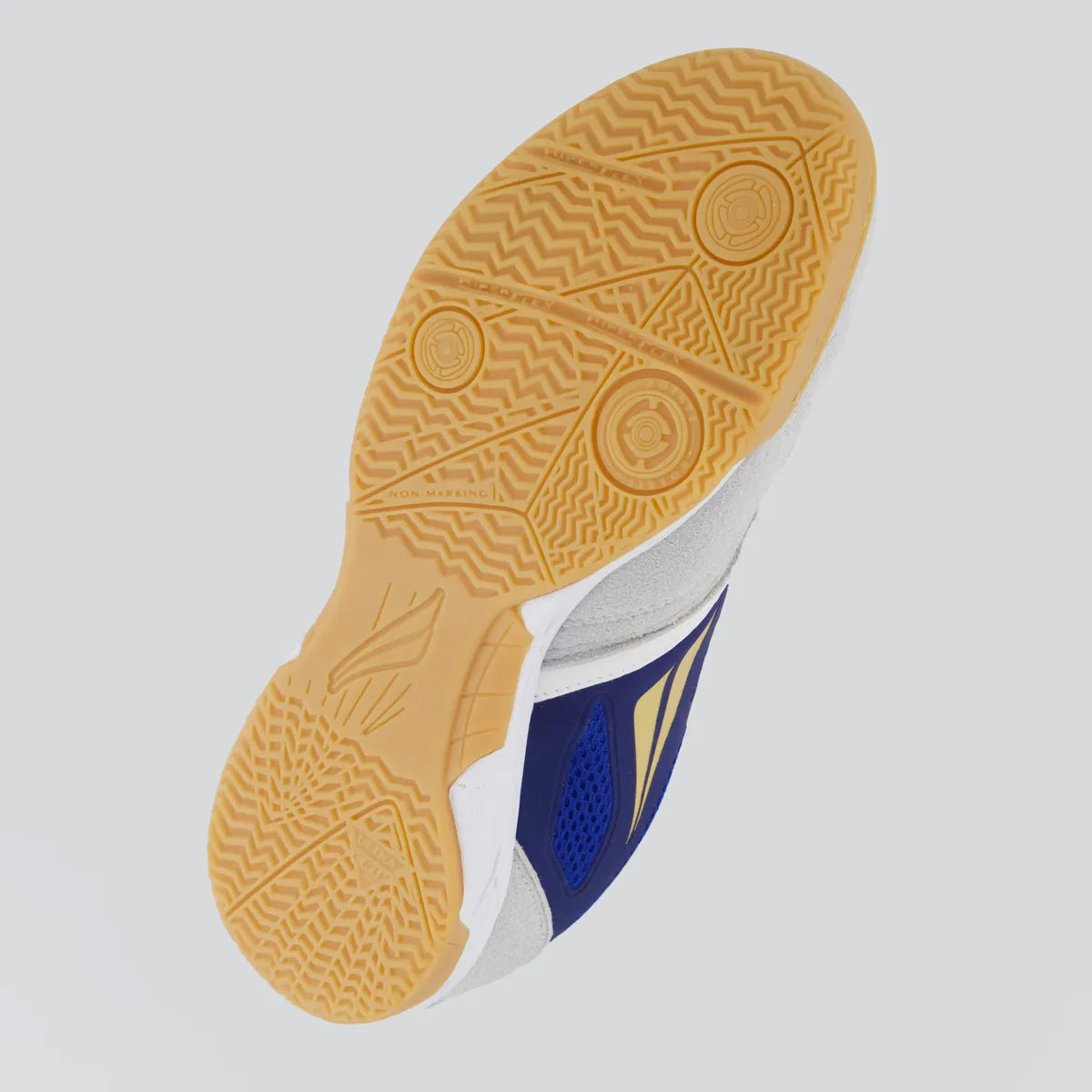 CHUTEIRA FUTSAL MAX 400 Y1 AZUL E BRANCO