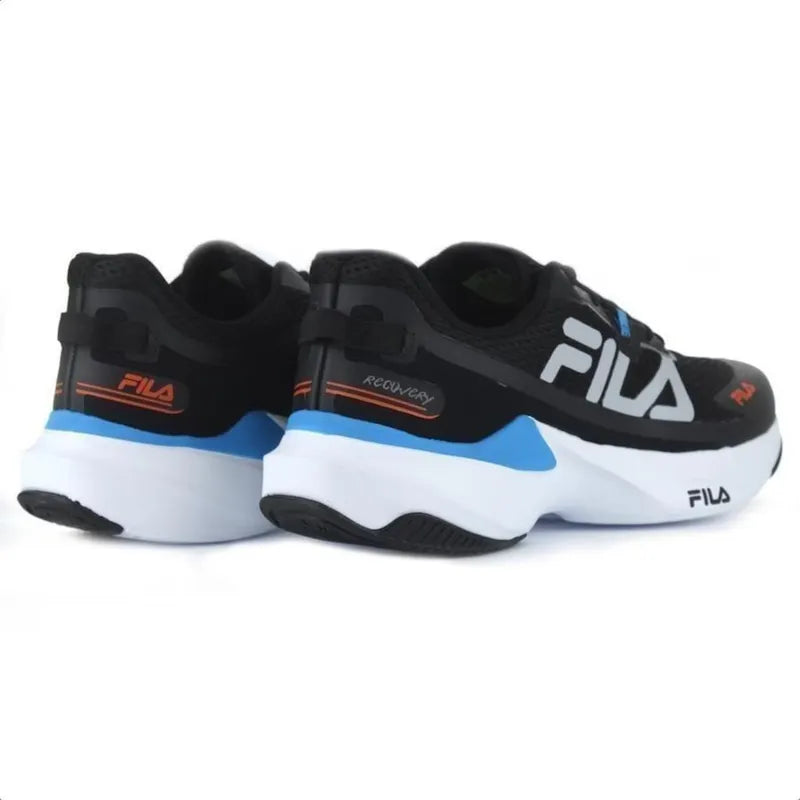Tênis Esportivo Oficial Recovery Fila - PRETO