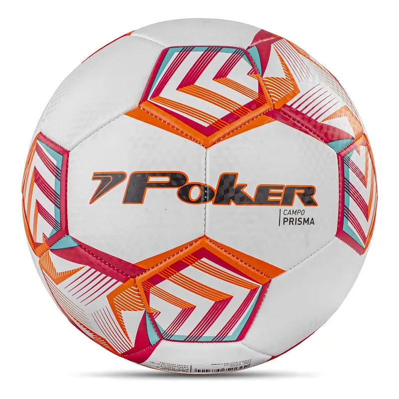 Bola Poker De Futebol Campo Training 32 Gomos Prisma - LARANJA