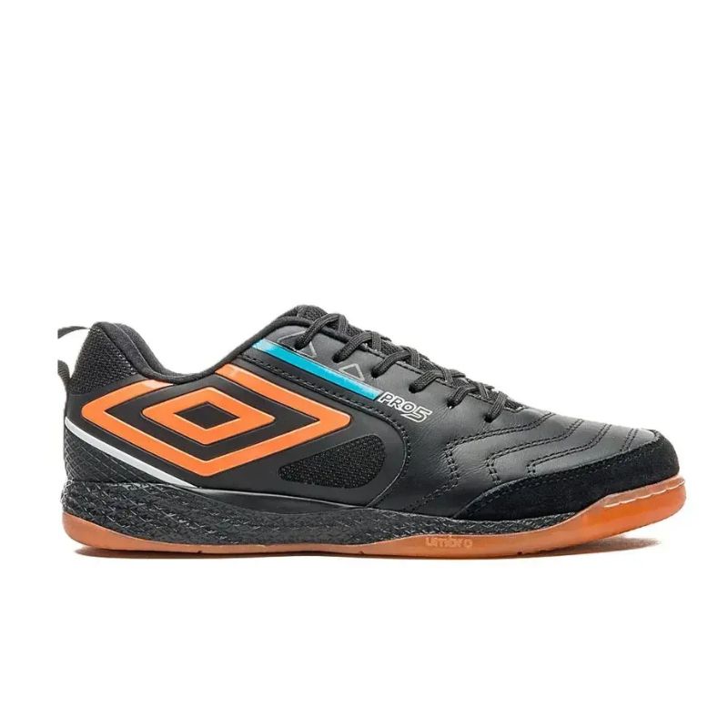 Chuteira Futsal Umbro Pro 5 Bump - Preto