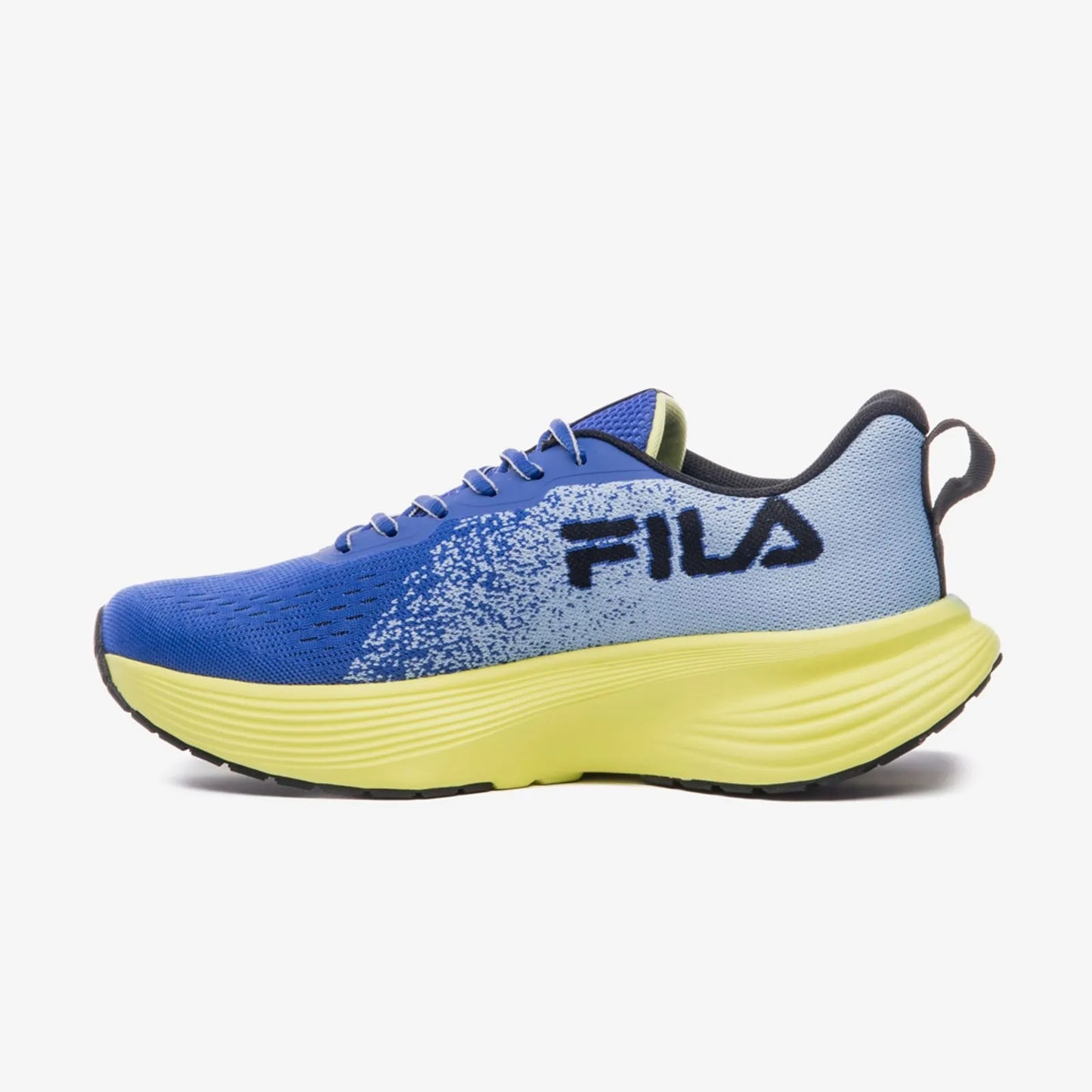 TENIS FILA AGILE MASCULINO AZUL ROYAL VERDE LIMÃO PRETO