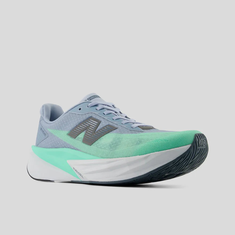 Tênis New Balance Fuelcell Rebel V5 Cinza Verde