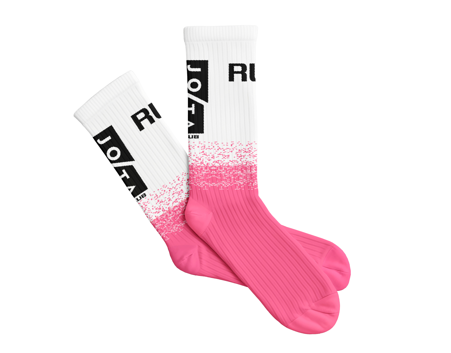 Meia Jota Oficial - BRANCO/ROSA