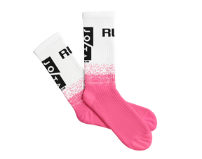 Meia Jota Oficial - BRANCO/ROSA