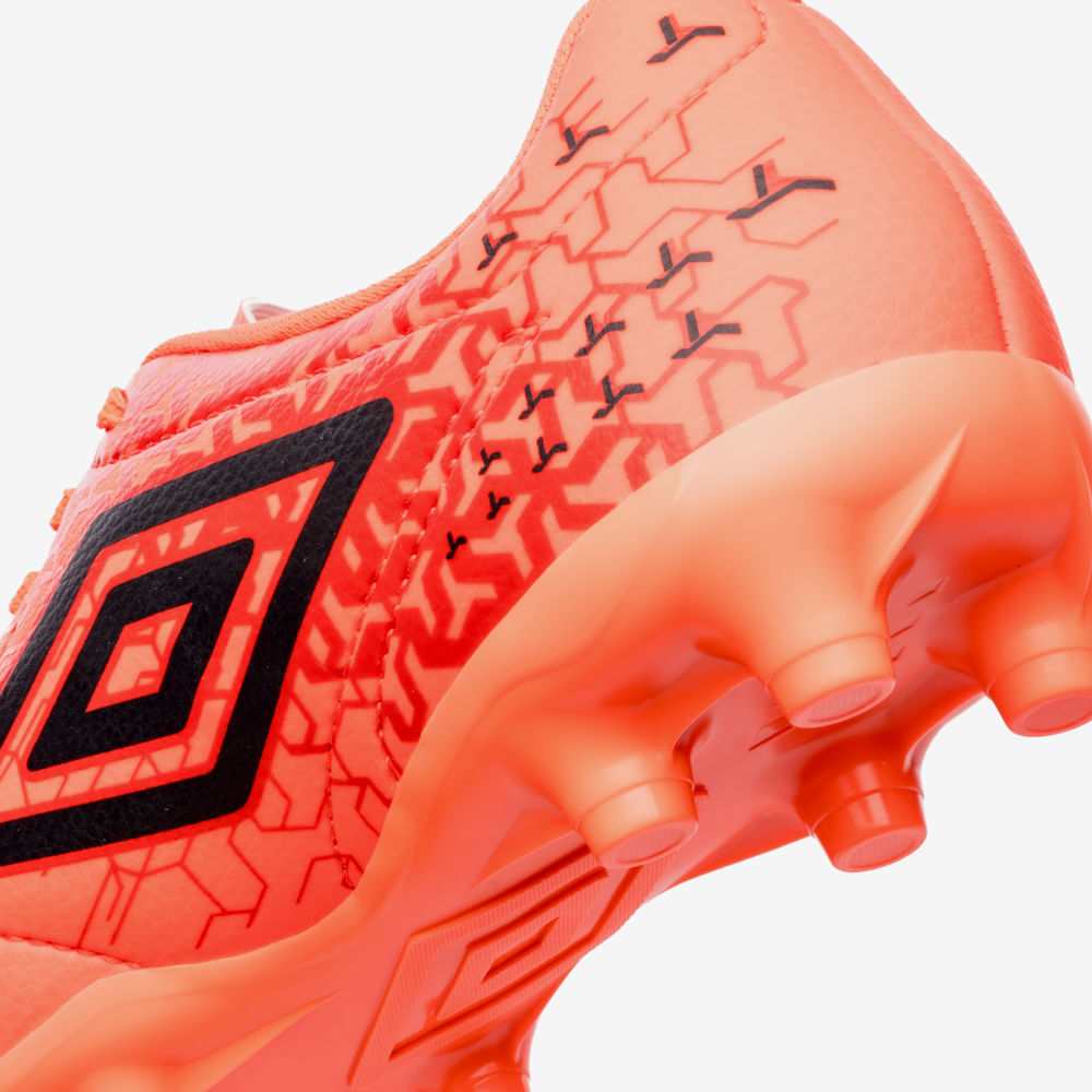 Chuteira Campo Umbro Class Neo - Coral