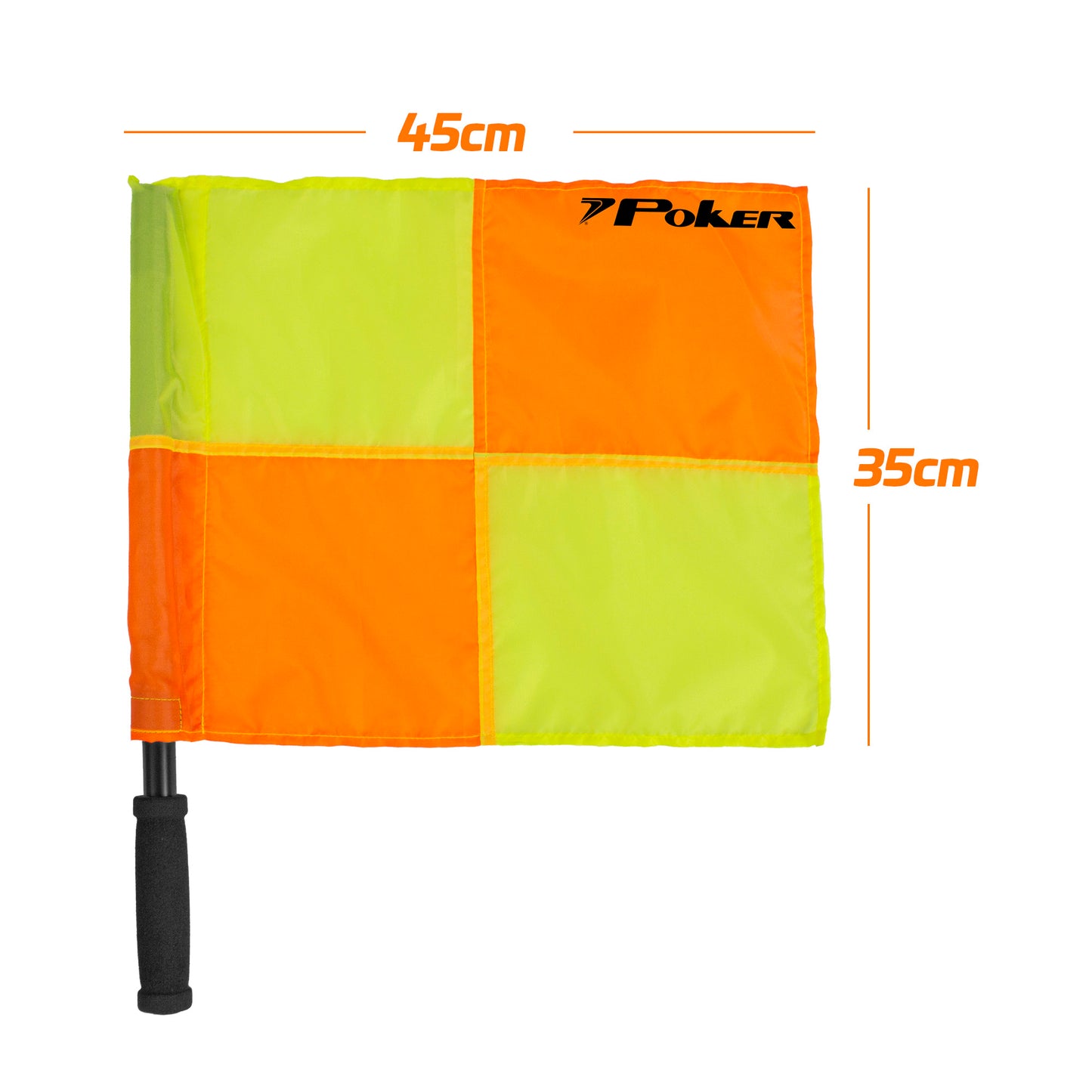 Bandeira Poker Quatro Gomos para Árbitro