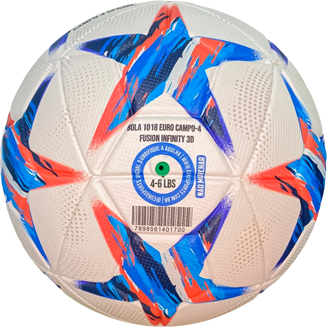 Bola Euro Campo - 4 Fusion Infinity 3D 2.0