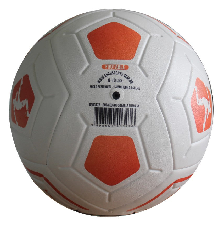 Bola Euro Footable Futmesa Oficial - BRANCO