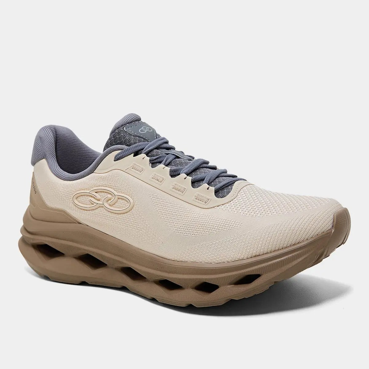 TENIS OLYMPIKUS ELEVADO BEGE