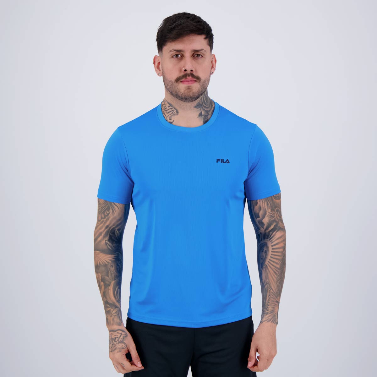 Camiseta Masculina. FILA MYLER -  AZUL