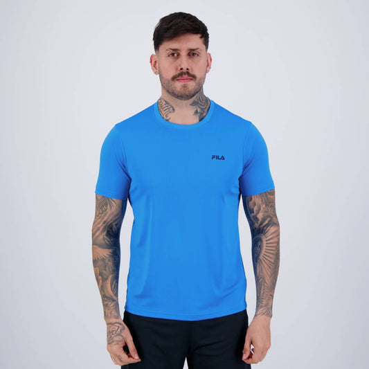 Camiseta Masculina. FILA MYLER -  AZUL