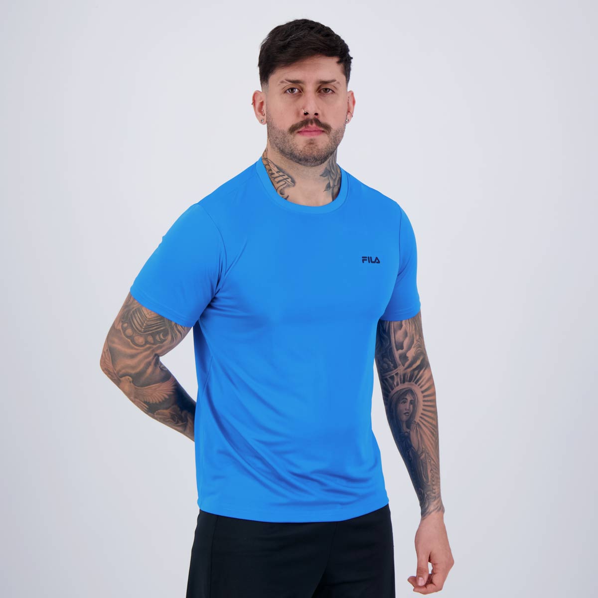 Camiseta Masculina. FILA MYLER -  AZUL