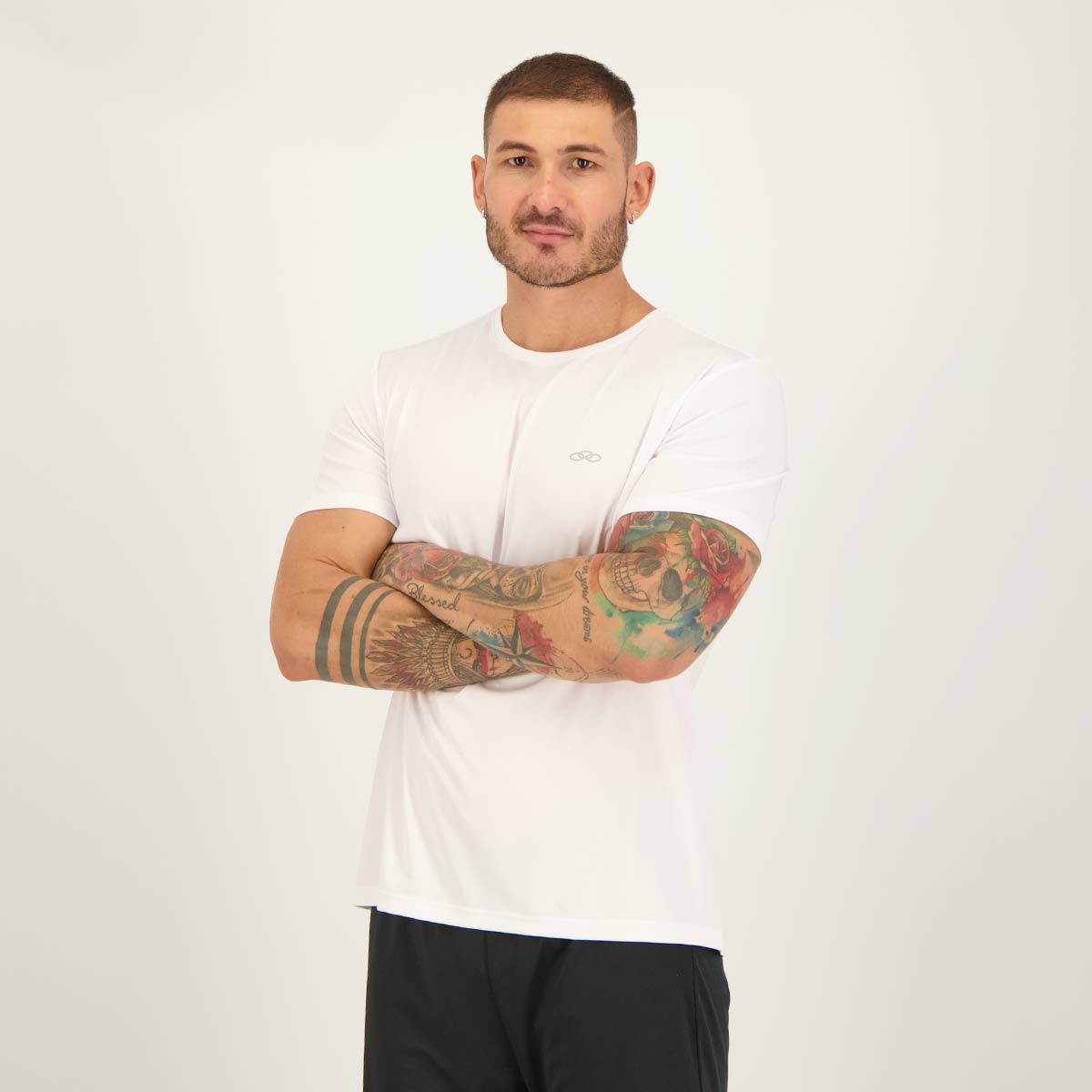 Camisa Olympikus T-shirt Essential - Branco