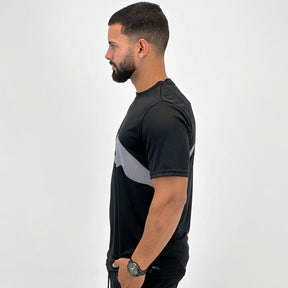 Camiseta PUMA  Tad BIG LOGO Tee -  Black