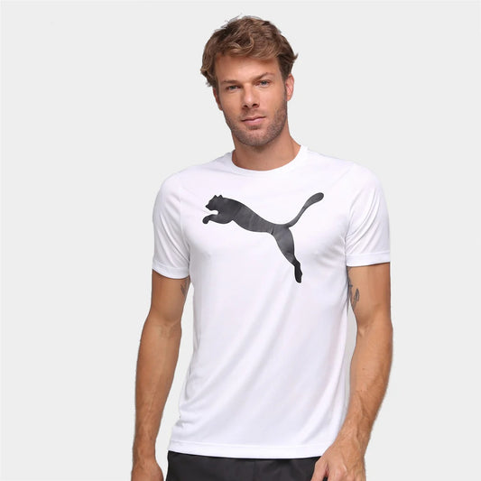 Camiseta Puma Poly Tee Masculina - Branco