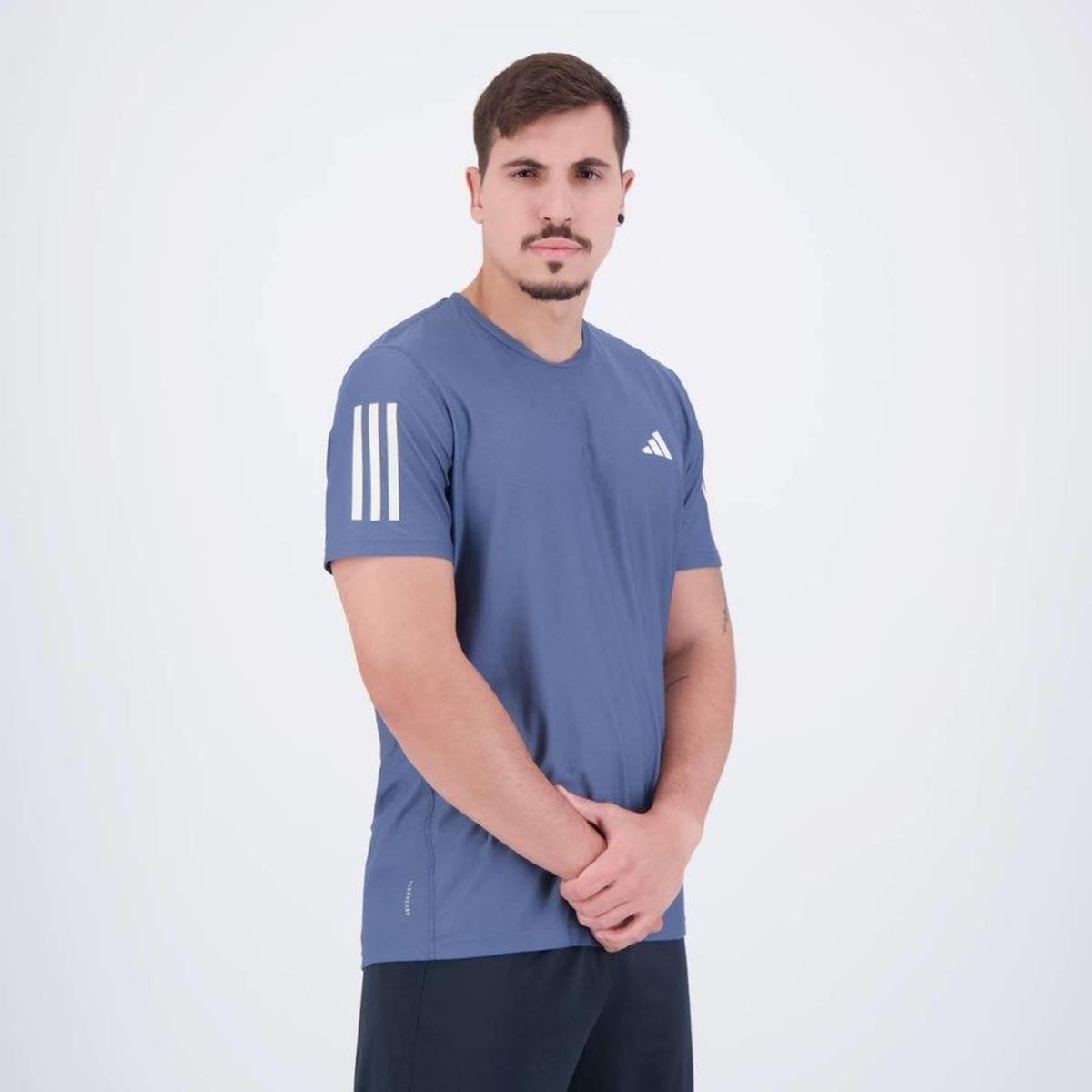 Camiseta Adidas Otr B Tee Masculina - Azul