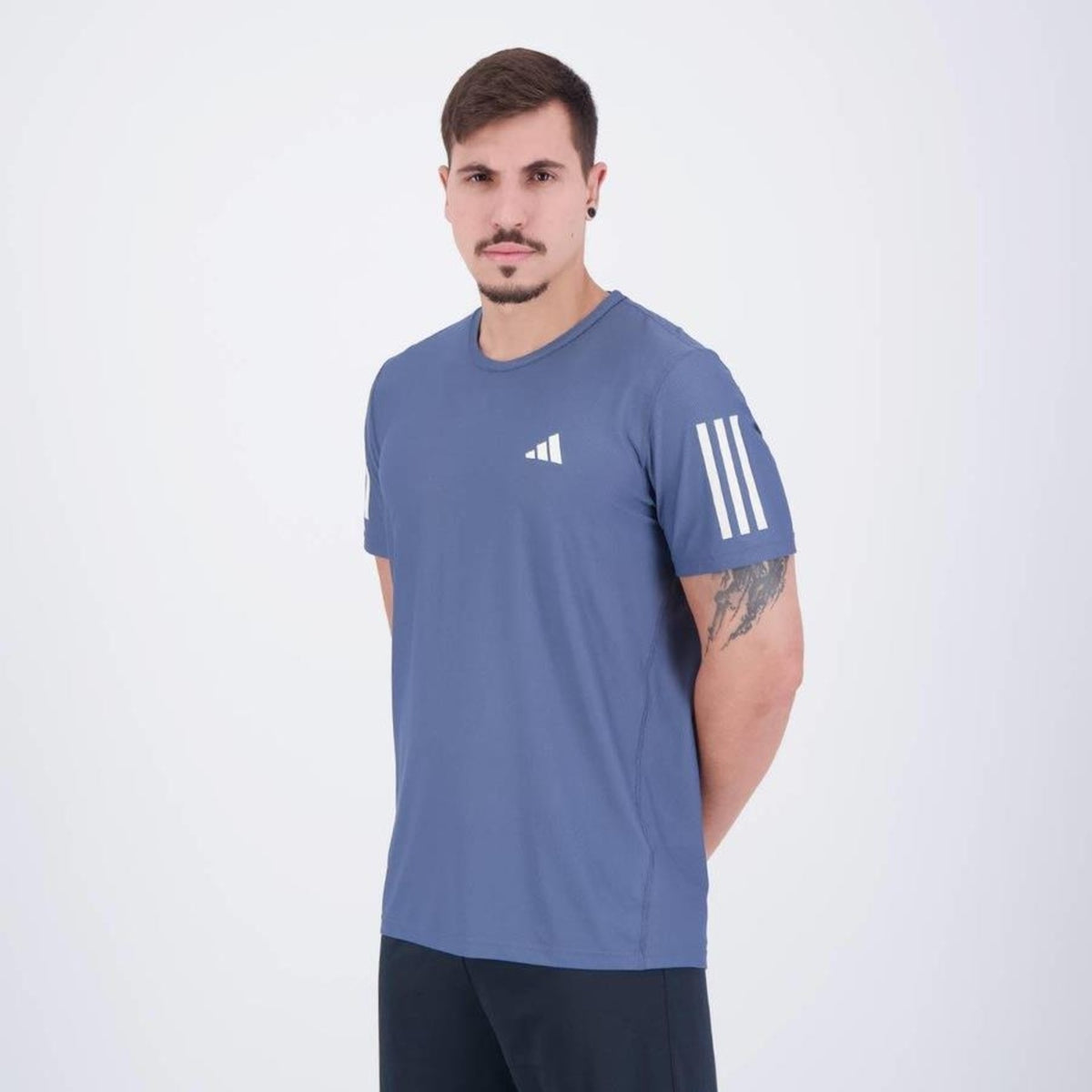Camiseta Adidas Otr B Tee Masculina - Azul