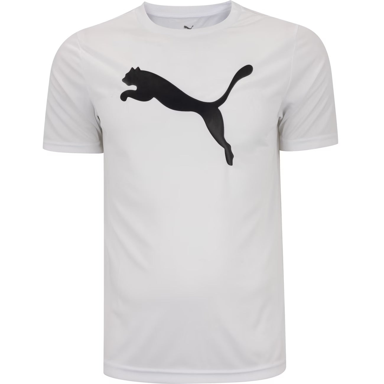 Camiseta Ess Puma Logo Poly - Branco