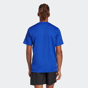 Camiseta Adidas Essentials 3 LISTRAS LUCID - BLUE