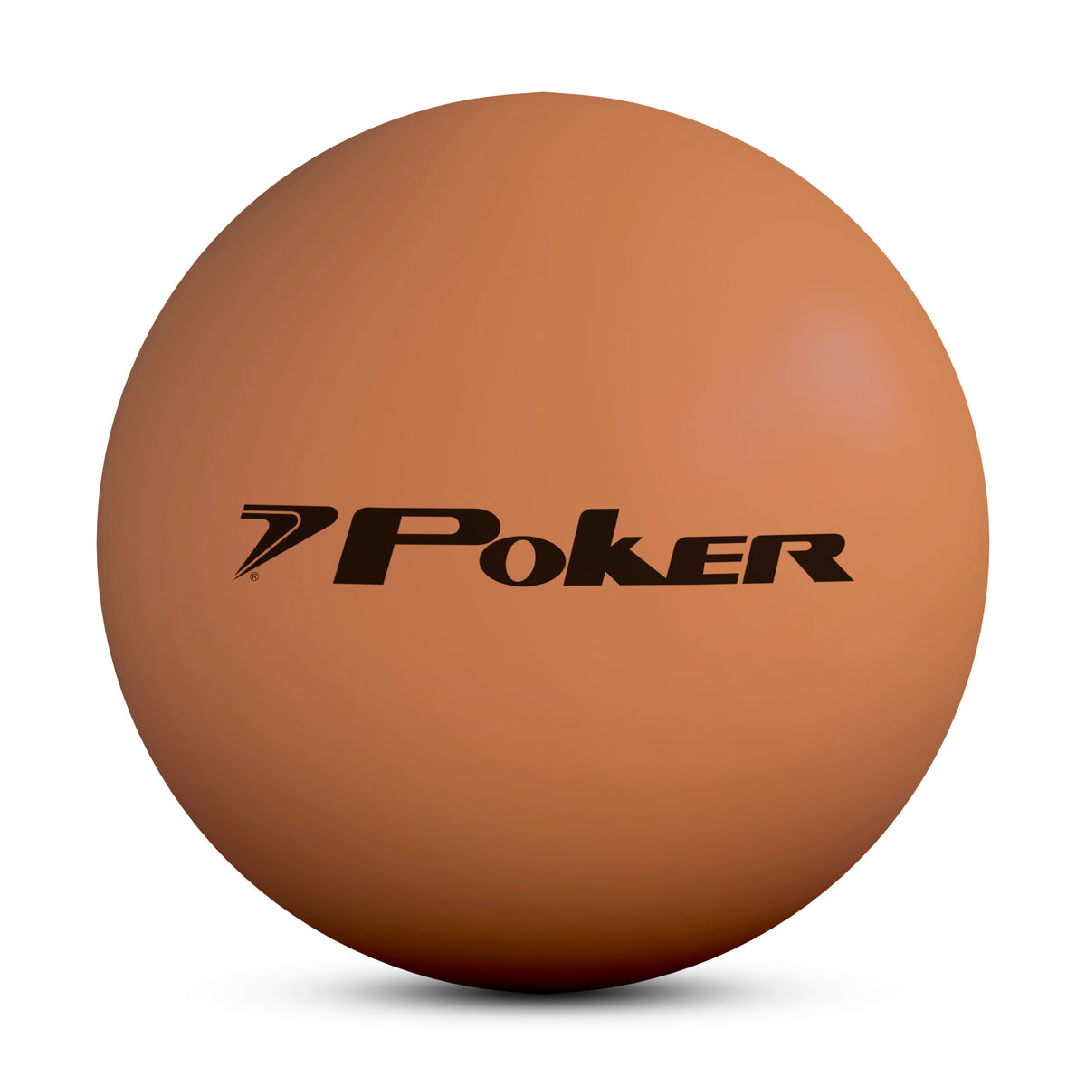KIT Poker 3 Bolas de Borracha Frescobol N°3 - Laranja