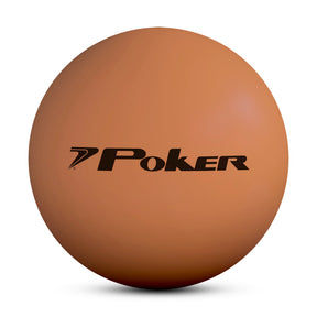 KIT Poker 3 Bolas de Borracha Frescobol N°3 - Laranja