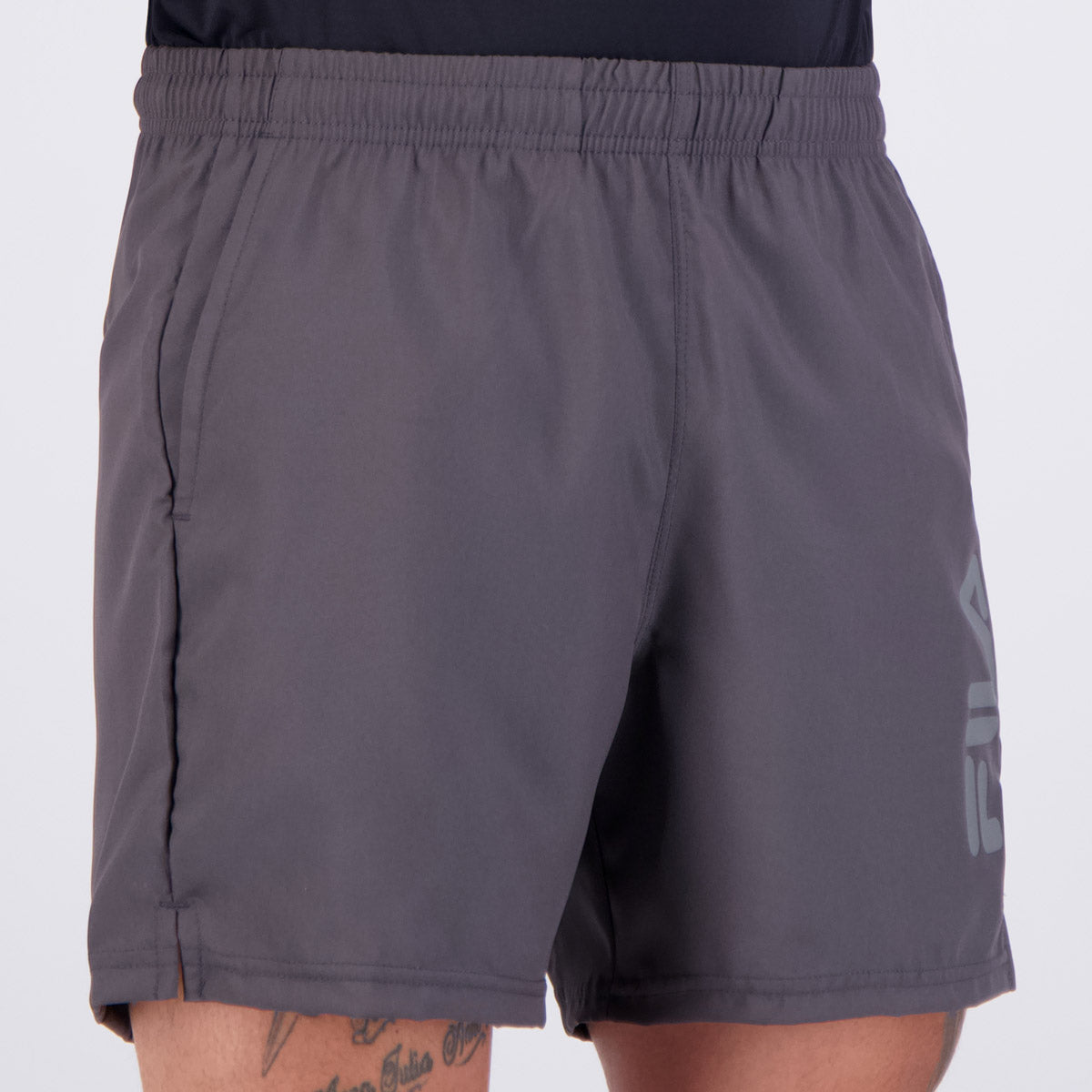 Short Fila Train 5 - CINZA