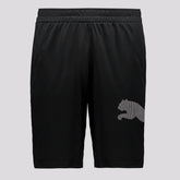 Short Puma Tad Big Logo - PRETO
