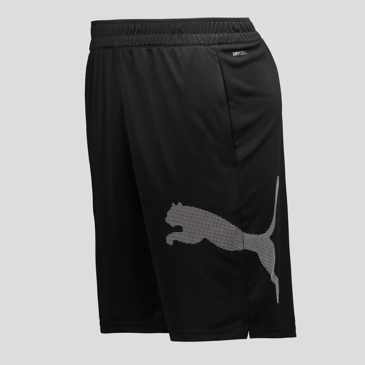 Short Puma Tad Big Logo - PRETO